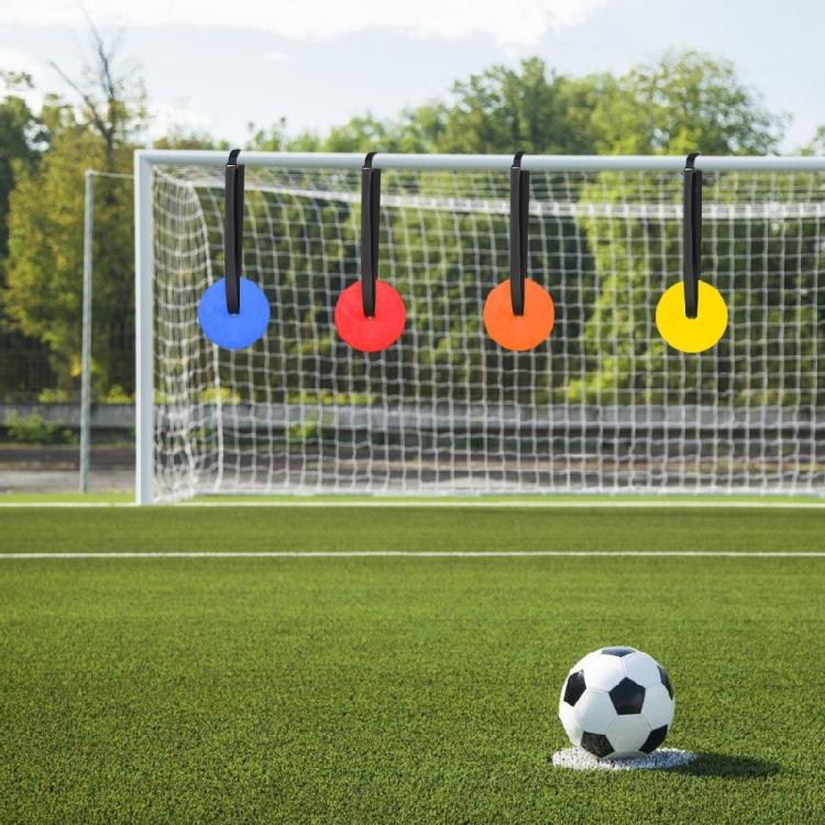 Soccer Goal Targets Adjustable Flexible Football Training Disc Football Training Targets Plate Practice Tool Easy To Use