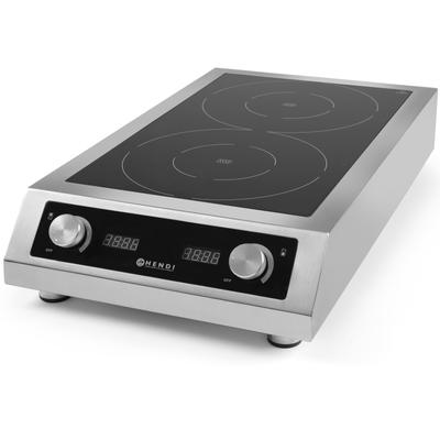 Double Induction Cooker 2x 3500W Model 7000 Hendi 239346