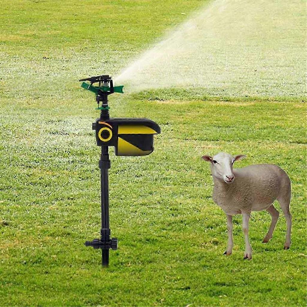 Sprinkler Solar Motion Activated Animal Repellent Sprinkler