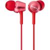 בקר ב-Sony Sony EaRphones MdR Ex250 סוג In-Ear אדום MdR Ex250 R אדום ללא מיקרופון