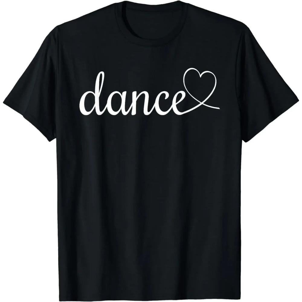 Love Dance T-shirt de Danse Mignon T-shirts Graphiques Vêtements Kawaii Chemises pour Femmes Ropa De Mujer