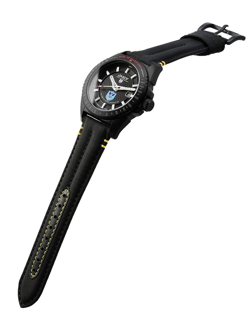 Watch AGS Air Rescue Team Exclusive Model 200M Water Resistant Limited 1958 Black [Kentex] S778X-02 Men's