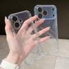 Weiche durchsichtige stoßfeste TPU-Hülle für iPhone 17Air 17 16 16E 15 14 13 12 Plus Pro Max ultradünne Airbag-Stoßstange Silikonhülle