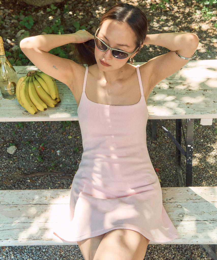 Iuteu Terry Cover Up Dress / Light Pink