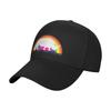 Casquette de Baseball Arc-en-ciel Licorne Ronde Mode Plage Luxe Casquette Homme Rugby Casquettes Hommes Femmes