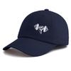 1pc Weightlifting Print Baseball Cap for Adults,Minimalist Retro Style Casual Soft Adjustable Dad Hat,Perfect As Gift
