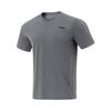 Training Series Solid Color Round Neck Comfortable Breathable Versatile Short Sleeve T-Shirt Men Tops Sober-Gray ATSV383-8
