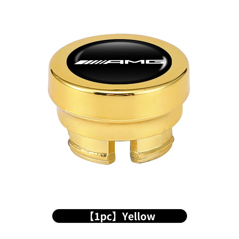 Car Cigarette Lighter Cover Dust Proof Cap Decoration Plug For Mercedes Benz AMG A B C E S G Class A180 CLK CLA GLE GLC W212 FE1