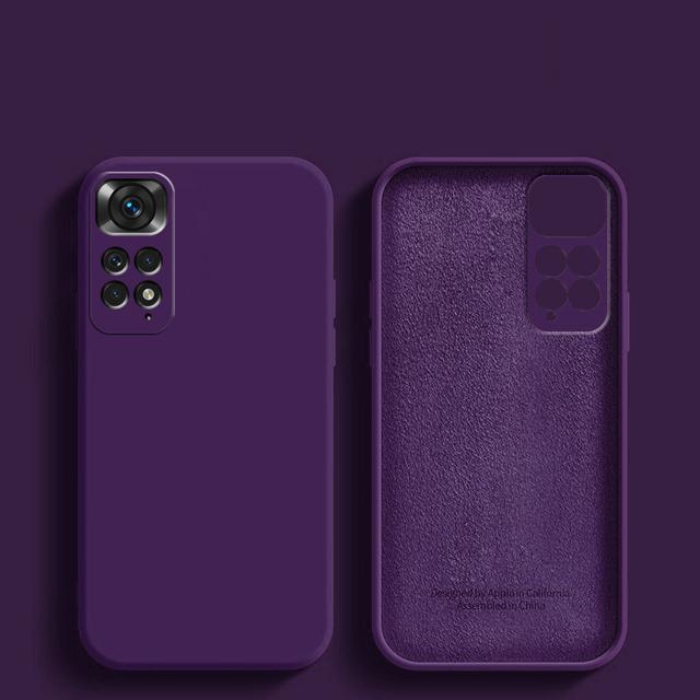 Luxury Original Liquid Silicone Soft Cover For XiaoMi RedMi Note 11 Pro 5G 11s 10 Note 13 Pro 5G Redmi Note 12 Global Phone Case