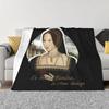 Anne Boleyn Quote Throw Blanket Winter Beds Beautifuls Wednesday Blankets