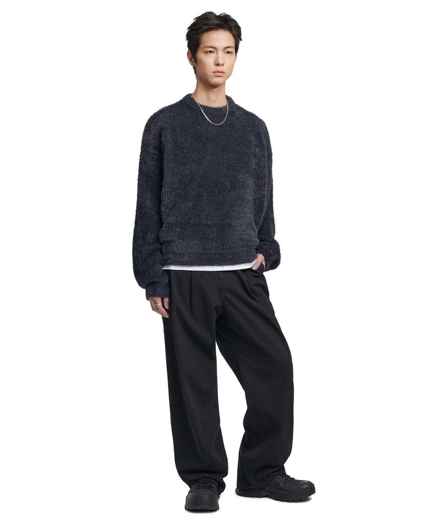 Nomaenyueol Fuzz Hairy Knit - Dusk