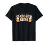 Happy New Beers  Nye Party Funny Oversized Tshirt Oneck Eve Fitness T Shirt Gifts Leisure Graphic Men Clothing Cotton Tshirt
