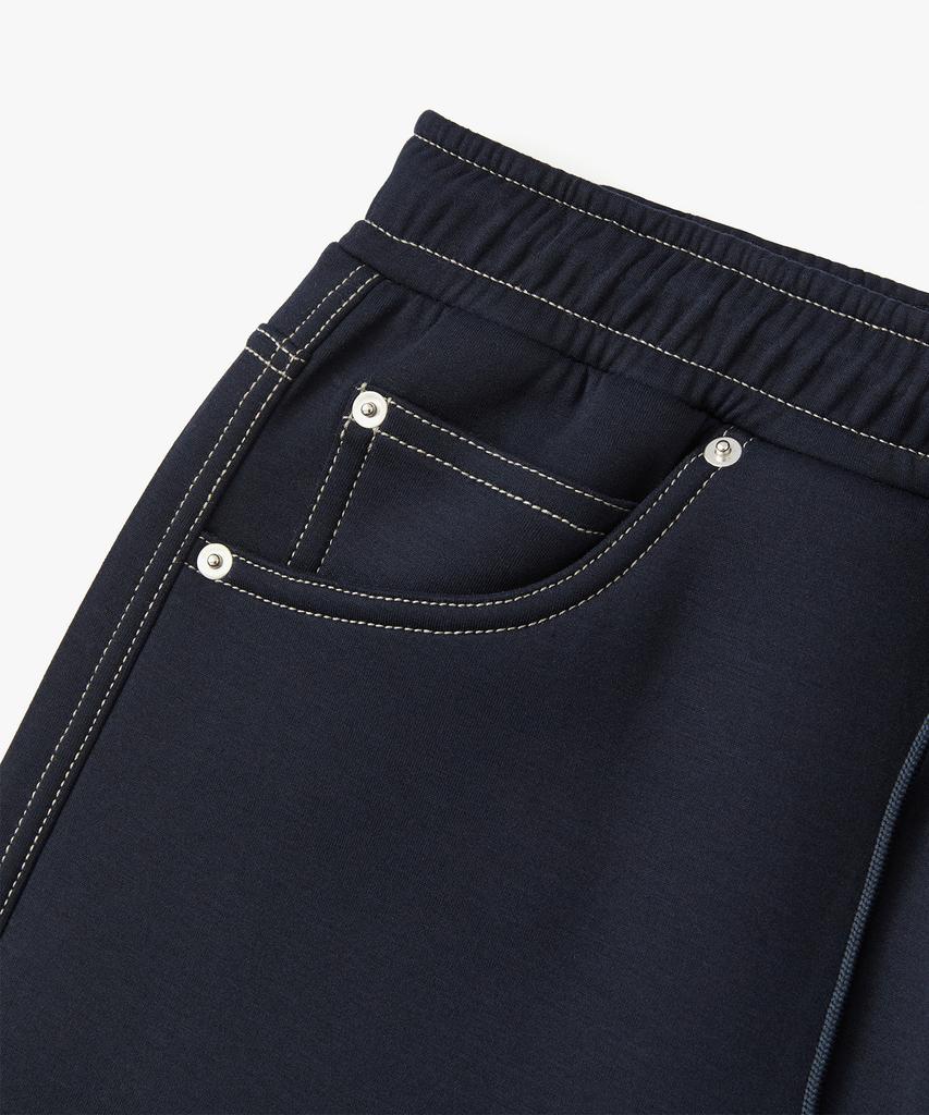 SUARE Neoprene Denim Training Pants Black