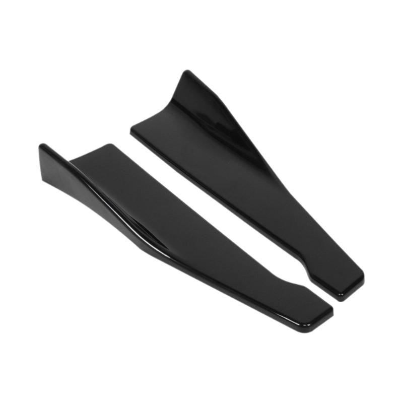 Impacts Resistant Car Side Skirt Cover & Rear Bumper Guard Set Side Skirt Extensions Easy Installation Vehicle Spare