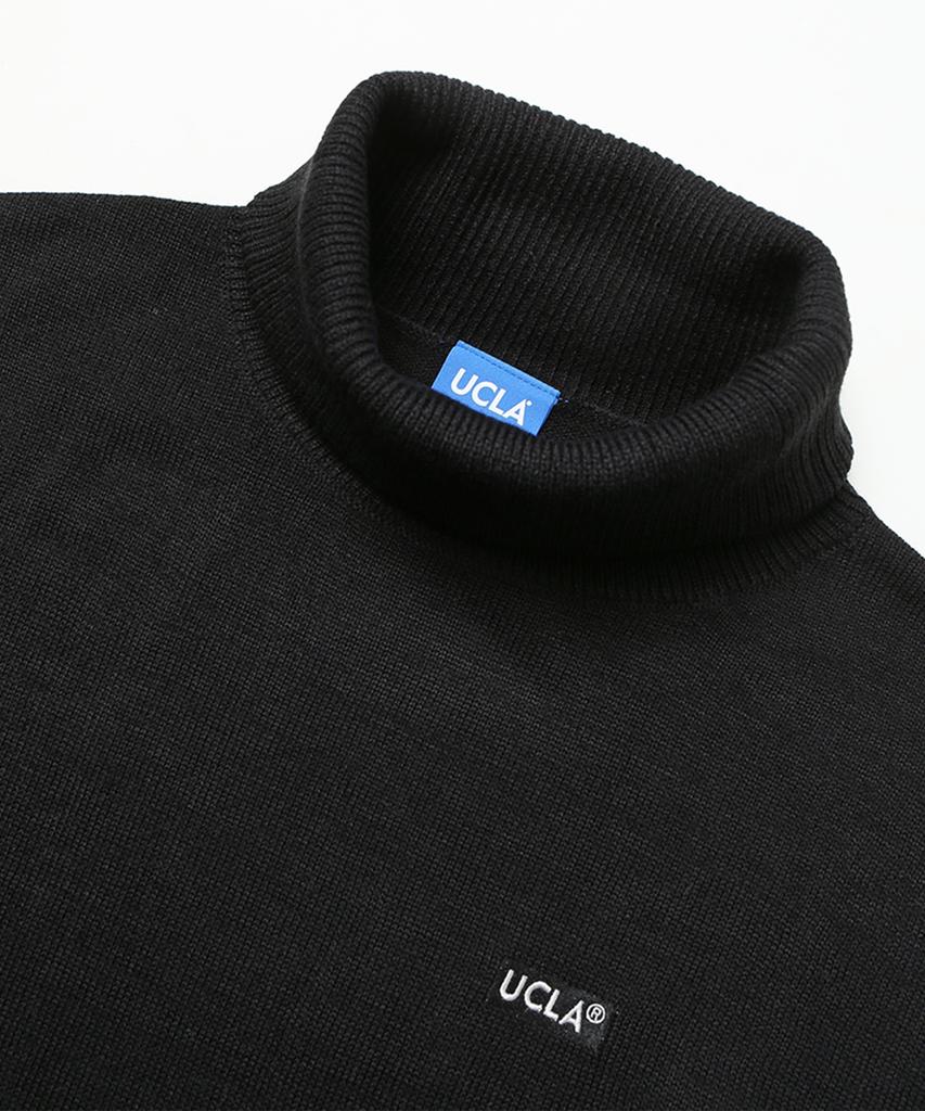 UCLA Basic Logo Turtleneck Sweater [Black](Uyalk12_39)
