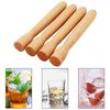 Pilon Bois de Hêtre Pilon en Bois Broyeur Amortisseur Cocktail Outil Bar Marteau à Glace Bartender Barware