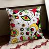 JJoan MMiros Art Cushion Cover Reversible Soft Durable Pillow Cover Home  Car MultiScene Use for Daily Comfort
