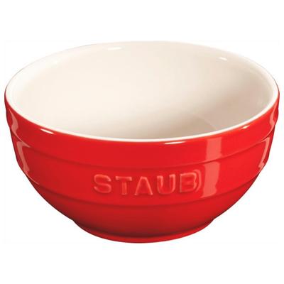 Staub Bowl Ceramic Bowl Heat Resistant Pottery Microwave Safe Japanese Ceramic Bowl "Cherry 12cm" [Authorized Product] 40510-794