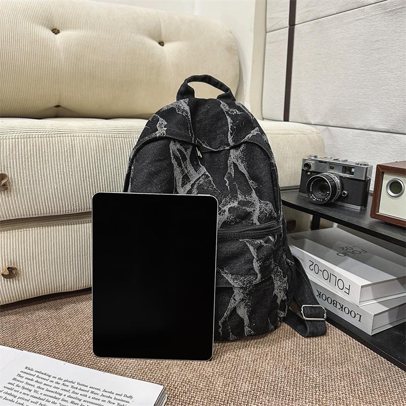 Denim Rucksack Reise Leichter Rucksack