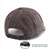 1pc LATE FOR S*THING Print Washed Baseball Cap for Adults,Minimalist Retro Style Casual Soft Adjustable Dad Hat, Perfect As Gift