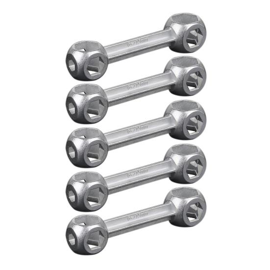 6mm To 15mm Portable Useful Hexagon Spanner Bicycle Repair Tool Bone Wrench