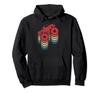 Vintage Monster Truck "Are My Jam" Retro Zonsondergang Coole Motor Hoodie