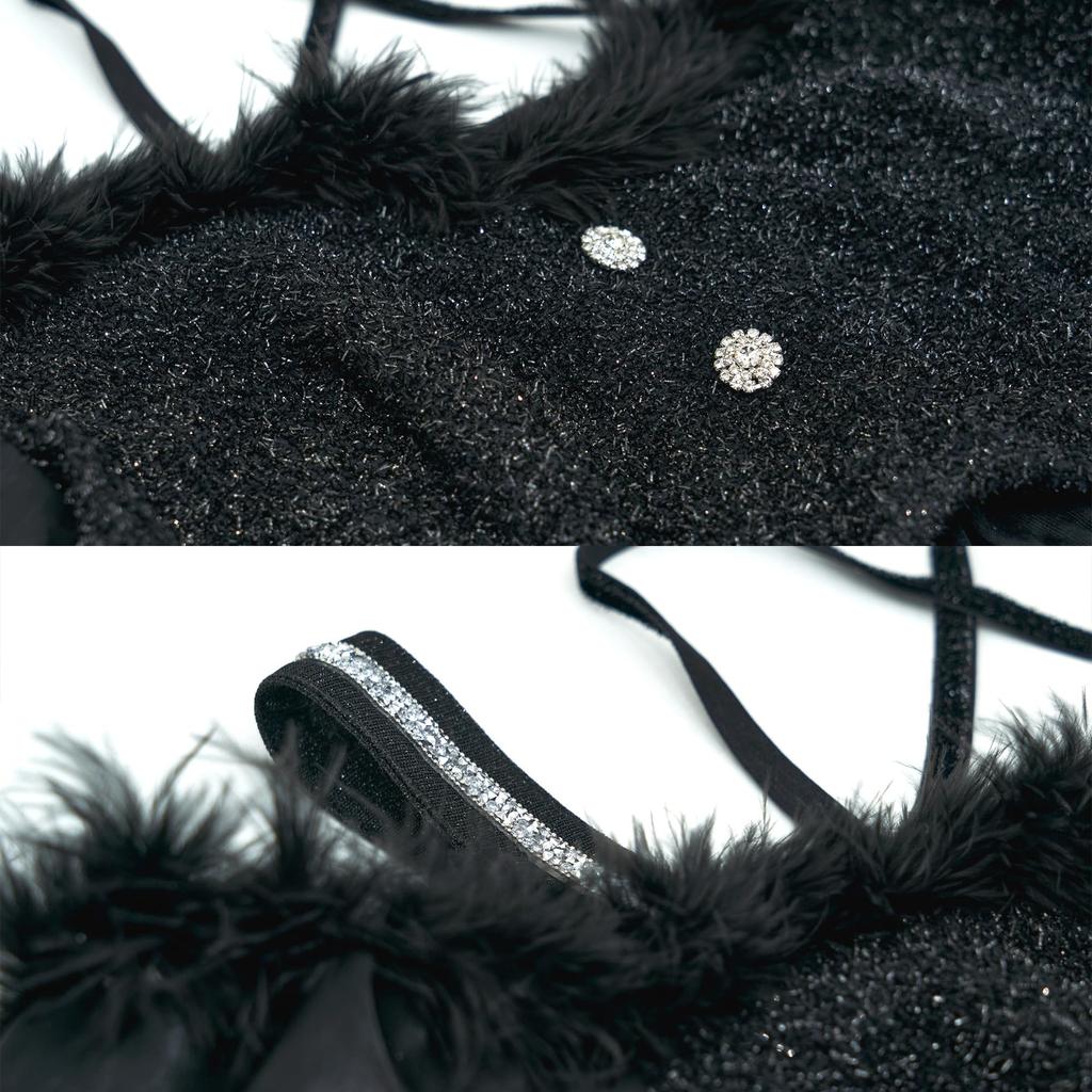 Clearstone Luxe Stella Cosplay Halloween Groom Devil Black Women's