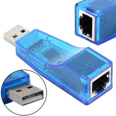 RJ45 USB-adapter Lan-kort Ethernet-adapter Nettverk 10/100 Mbps for bærbar PC