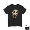 V For Vendetta T Shirt, Guy Fawkes Mask Shirt, Gunpowder Plot Tee
