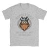 T-shirt Viking Hammersbald Dieu de l'Impatience Hommes Coton Vintage T-shirts Col Rond T-shirts Manches Courtes Hauts Imprimés Graphiques