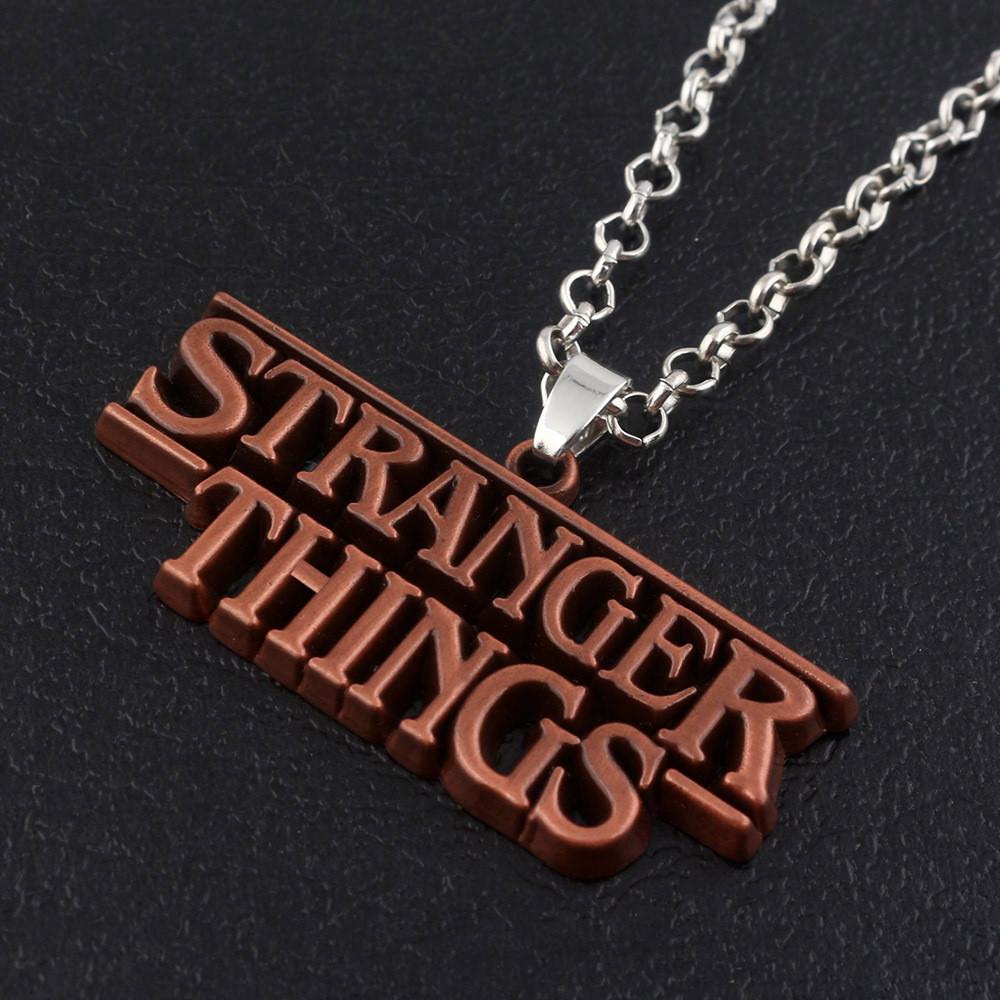 Stranger Things Season 4 Necklace With Bulb Letter Pendant For Fans Collectors
