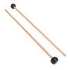 2PCS Glockenspiel Mallet Gummi und Massivholz 16,5 Zoll lange Zunge Trommel Mallet