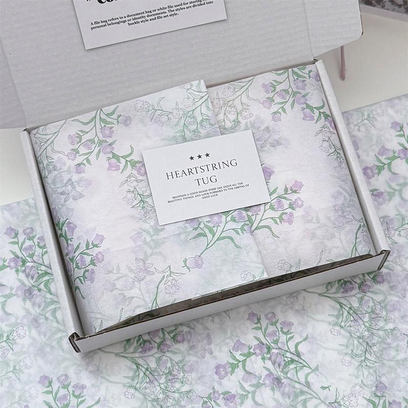 10Pcs Pink Bowknot Sydney Paper Hand-Kneaded Paper Cotton Paper Bouquet Flower Wrapping Paper Small Present Packaging Paper