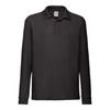 Fruit of the Loom Childrens/Kids Long-Sleeved Polo Shirt