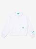 BBC EARTH W Crop Half-Zip Sweatshirt_White