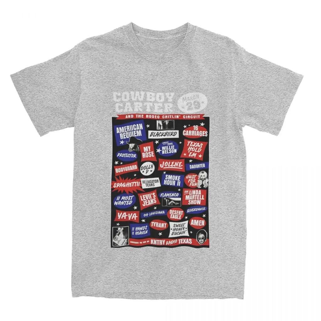Cowboy Carter Beyonce Men Women's T Shirt The Rodeo Chitlin Circuit Outfit Fashion Tee Shirt T-Shirt  Summer Clothing
