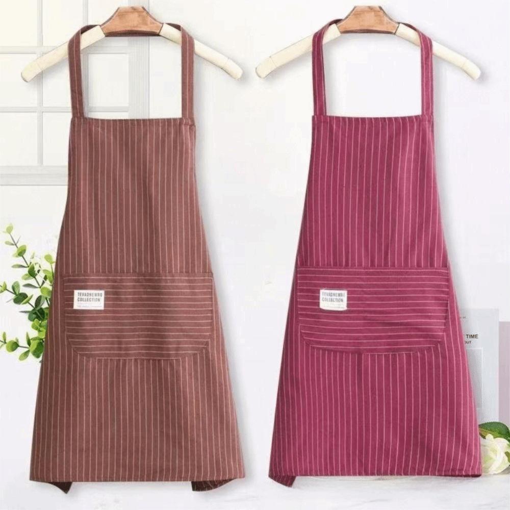 Oil Proof Cooking Aprons Breathable Workwear Apron Fashion Work Clothes  Kitchen