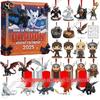 2025 How To Train Your Dragon Holiday Countdown Ornament Set