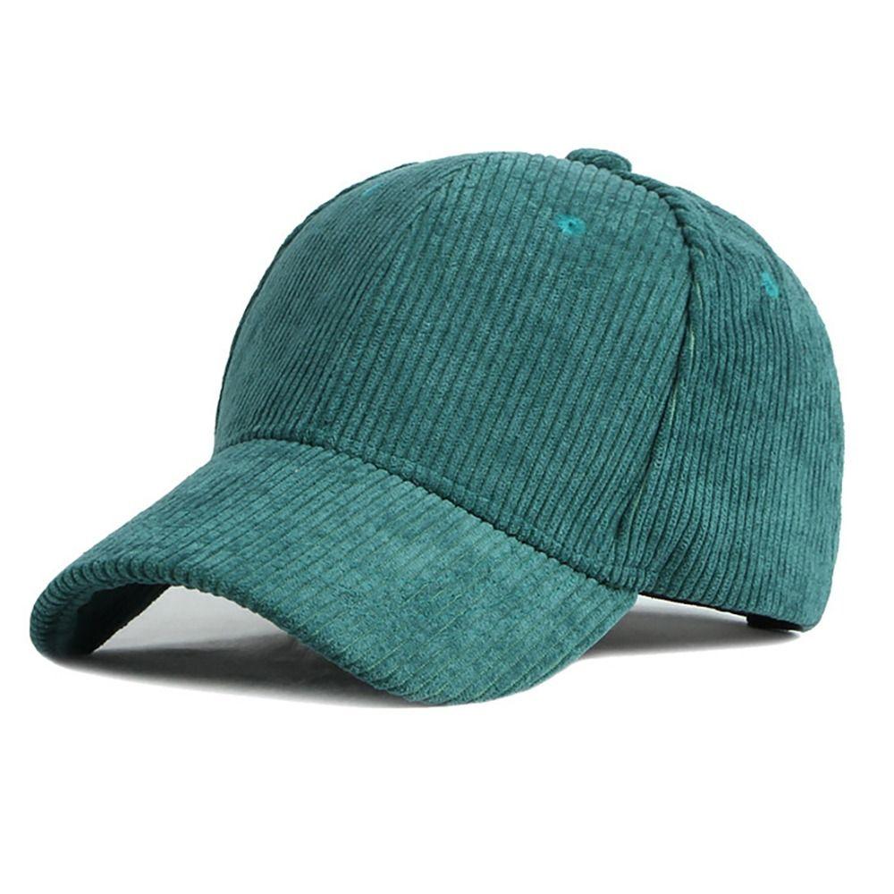 Casual Corduroy Corduroy Baseball Cap Adjustable Sun Hat Sunscreen Cap Women