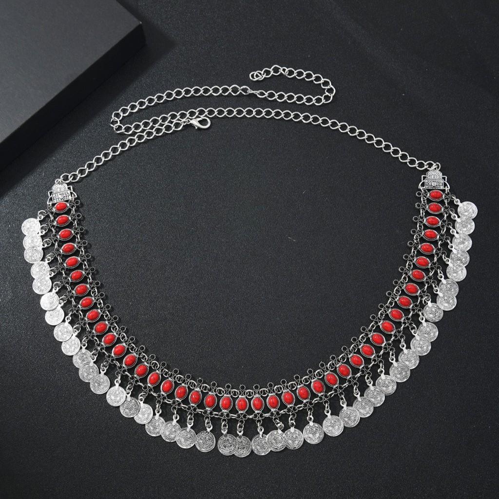 Waist Chain For Women Geometric Zinc Alloy Pendant Party Accessories