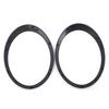 Headlight Trim Ring Left+Right For Mini Cooper R55 R56 2007-2015 Glossy Black