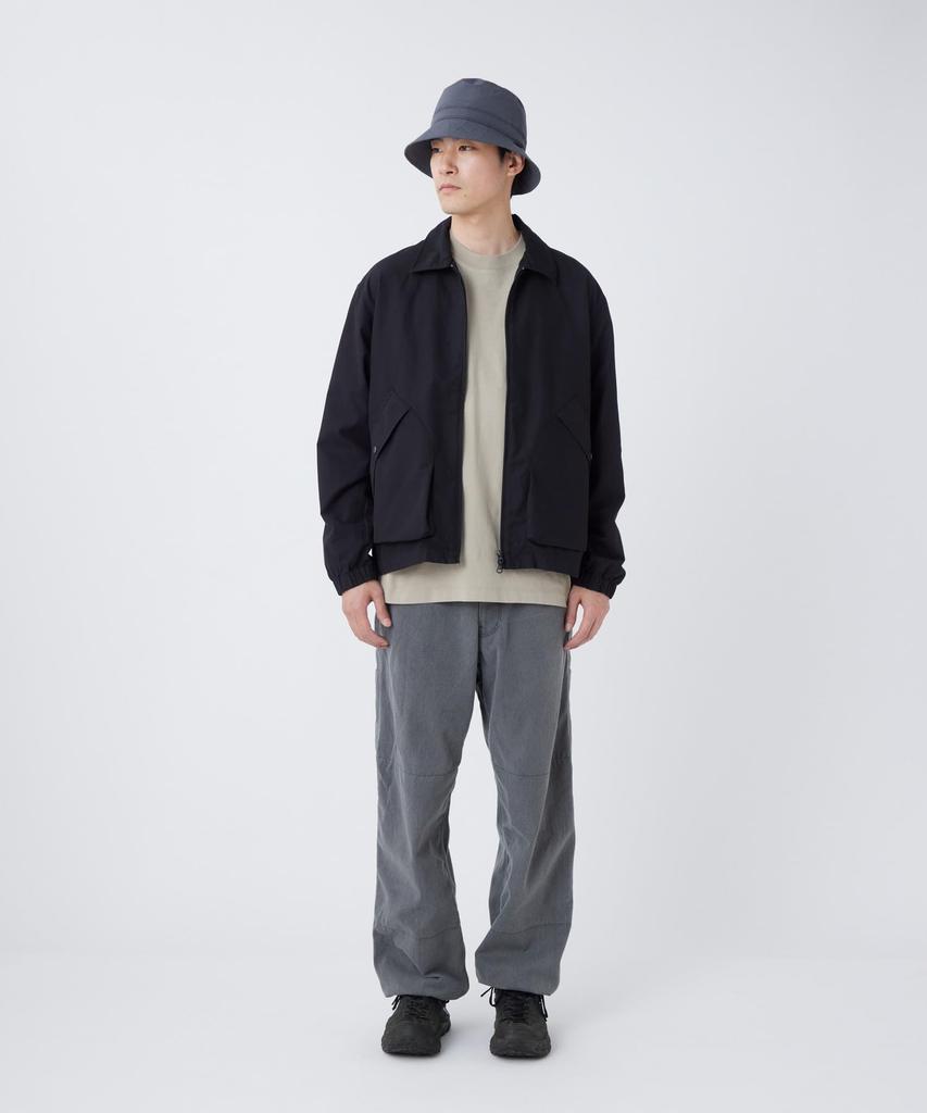 Light Dobby Cloth Harrington Jacket Outerwear Jacket BLACK M [Snow Peak] JK-26SU010 Men's Women's