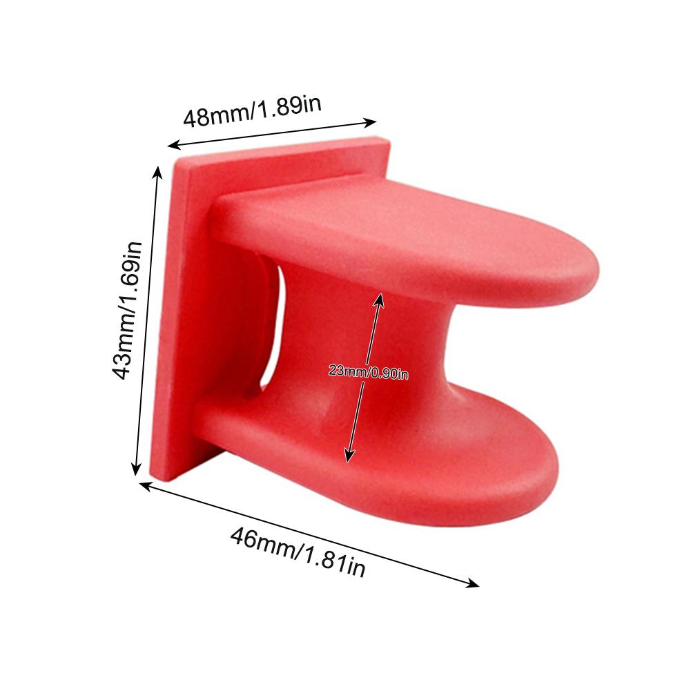 U-Shaped Fishing Rod Holder Portable Fishing Rod Support TPE Fishing Feeder Pod Stand for Kayak Fishing Boats