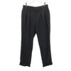 Made In Japan Wool Check Pattern 2 Tack Slacks Pants Black Men's Used