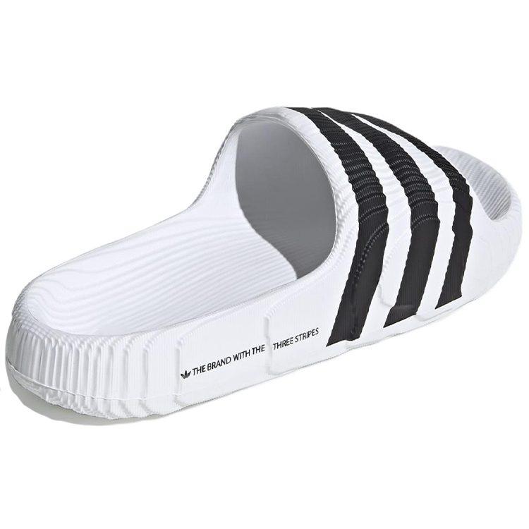 Adilette 22 Adidas Originals Papucs 'Fehér Fekete' IF3668