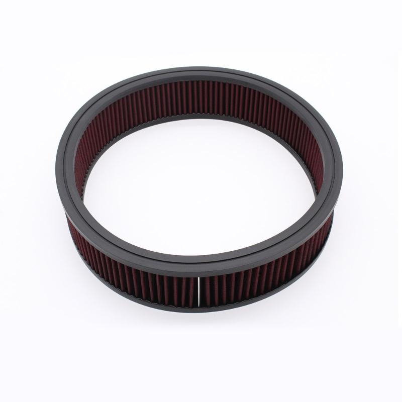 Upgraded High Flow Replacement Air Cleaner Washable & Reusable Round Air Filter Element Car Accessories Quick Fixing