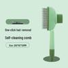 Pet Dematting Comb - One-Click Hair Removal for Dogs & Cats