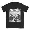 Definitely Maybe Rock Band T-shirt Heren Dames Katoen Casual T-shirts Ronde Hals O-Oasis T-shirt Korte Mouw Tops Feest