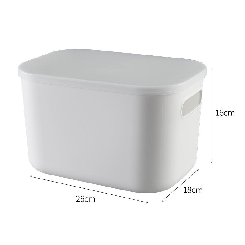 Durable Japanese Storage Box: Drop-Resistant, Food-Grade Plastic for Clothes & Kitchen Organization