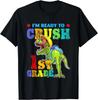 I_m Ready To Crush 1st Grade Dinosaur Back To School Boy Gift Unisex T-Shirt